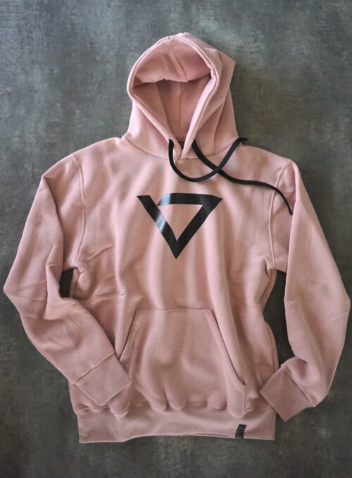 heavy hooded sweatshirt, manufactured with very resistant fabric