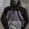 heavy hooded sweatshirt, manufactured with very resistant fabric