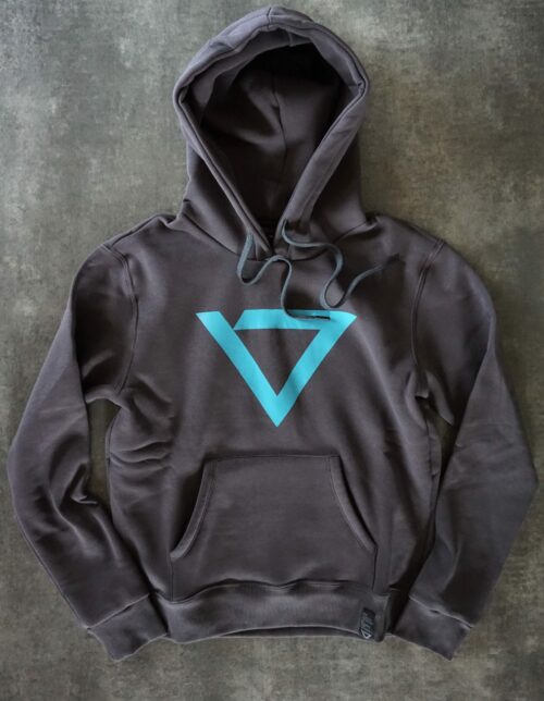 heavy hooded sweatshirt, manufactured with very resistant fabric