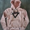 heavy hooded sweatshirt, manufactured with very resistant fabric