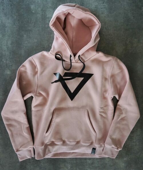 heavy hooded sweatshirt, manufactured with very resistant fabric