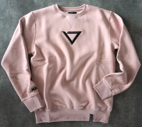 heavy crew-neck sweatshirt, manufactured with very resistant fabric